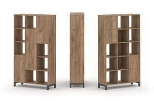 Набор стеллажа одностороннего, 5 ярусов