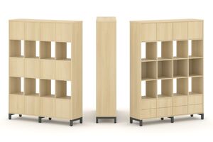 Набор стеллажа одностороннего, 5 ярусов