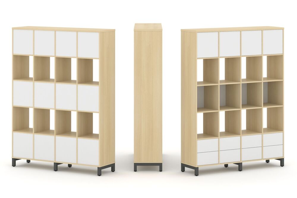 Набор стеллажа одностороннего, 5 ярусов