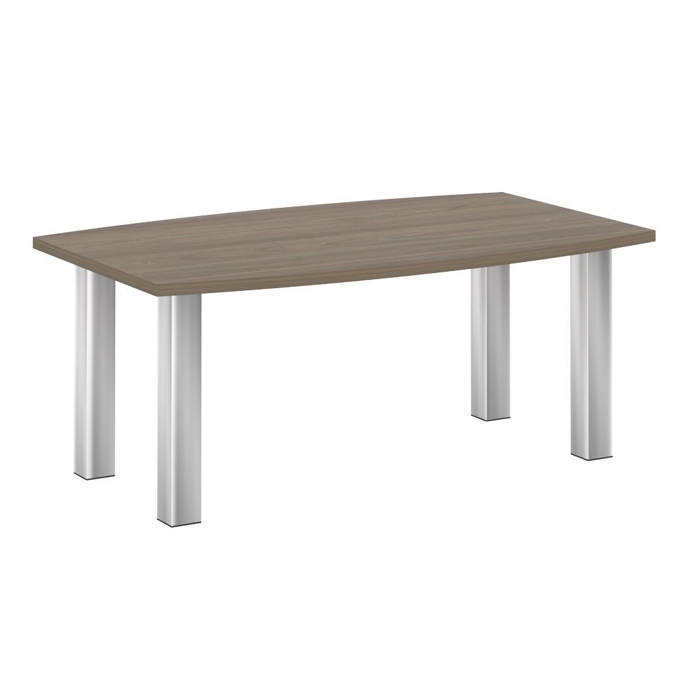 Стол переговорный (опоры - нержавеющая сталь)