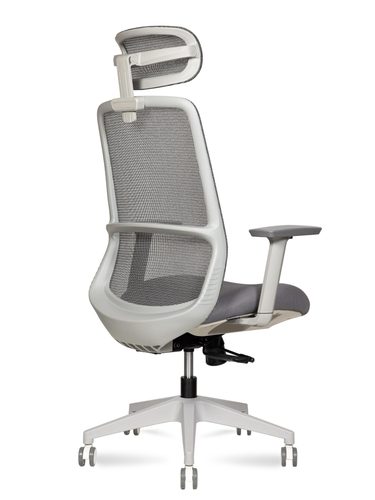Кресло руководителя Некст грэй / Next grey фото 4
