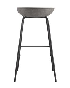 Стул барный Beetle Lite PU серый 2 шт