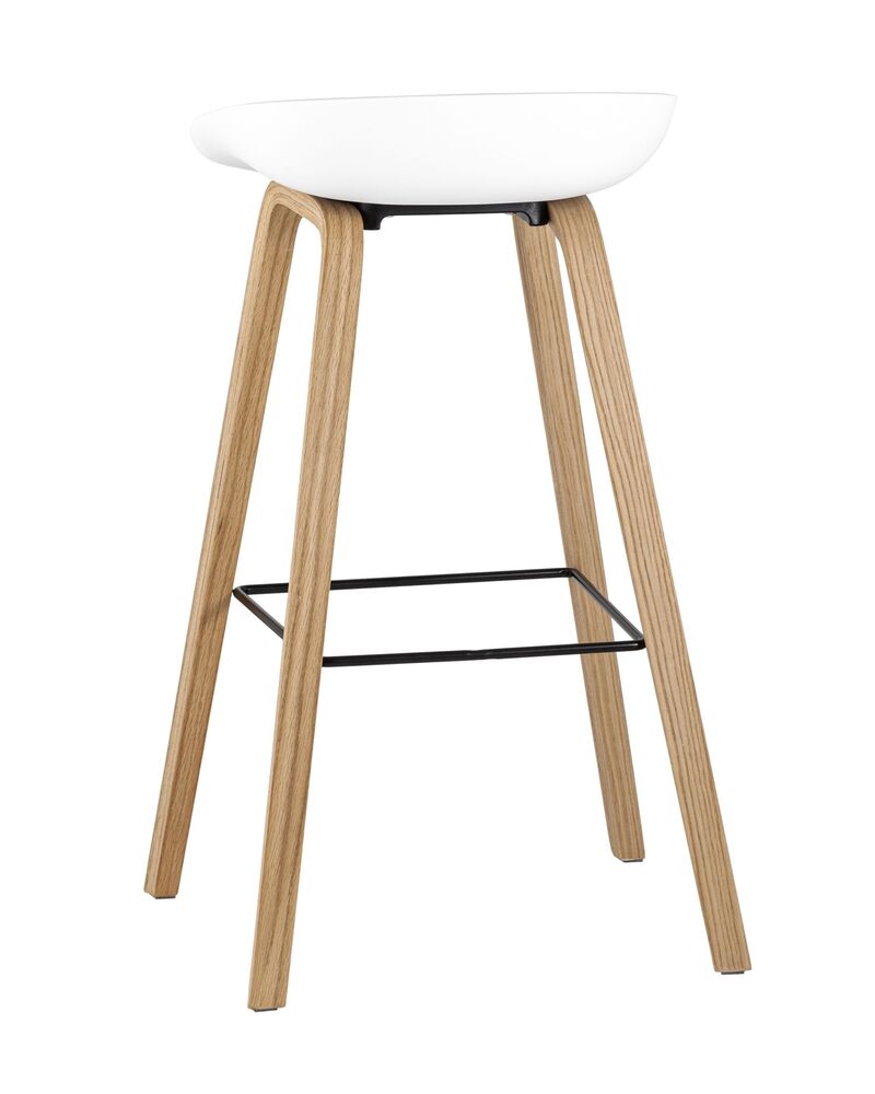 Стул барный LIBRA БЕЛЫЙ 2 шт