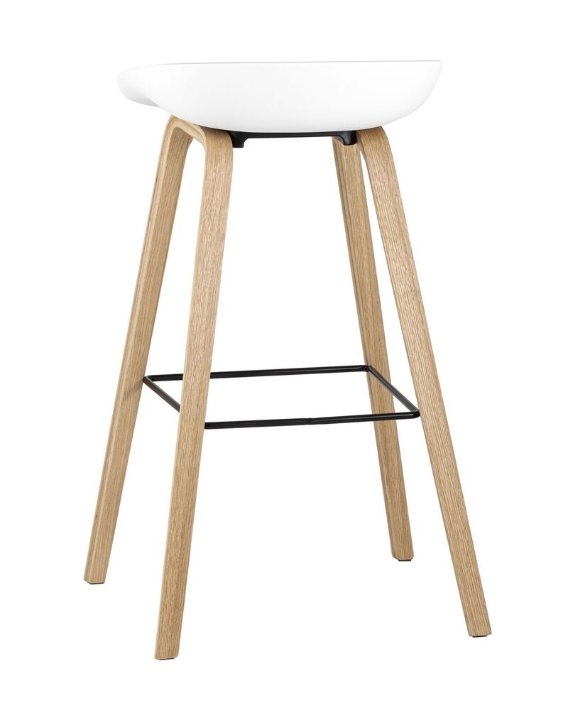 Стул барный LIBRA SOFT БЕЛЫЙ 2 шт