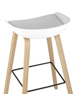 Стул барный LIBRA SOFT БЕЛЫЙ 2 шт