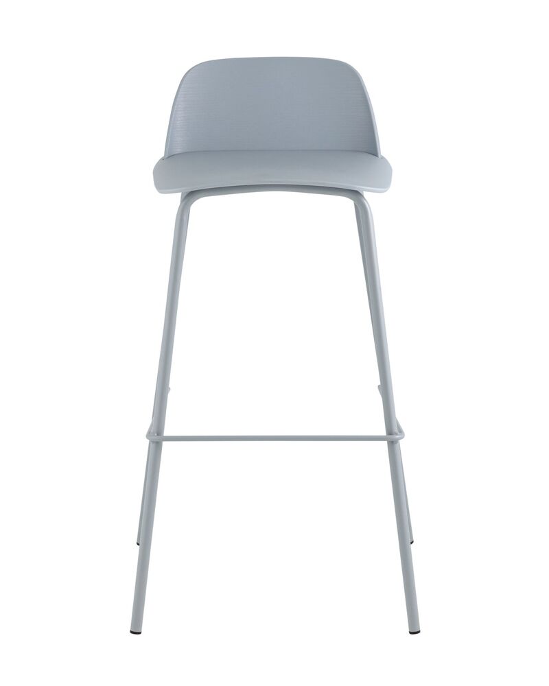 Стул барный Mist серо-голубой 4 шт