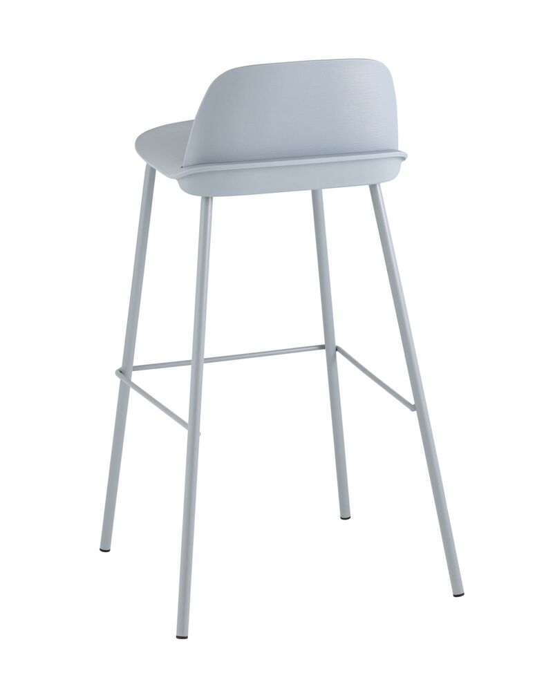 Стул барный Mist серо-голубой 4 шт