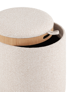 Пуф-столик с ящиком