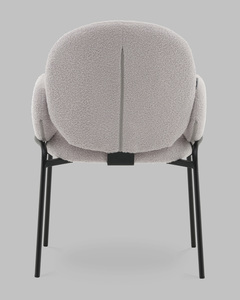 Стул с подлокотниками букле