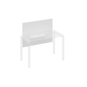 Экран настольный фронтальный большой для стола 120 с кабель-каналом