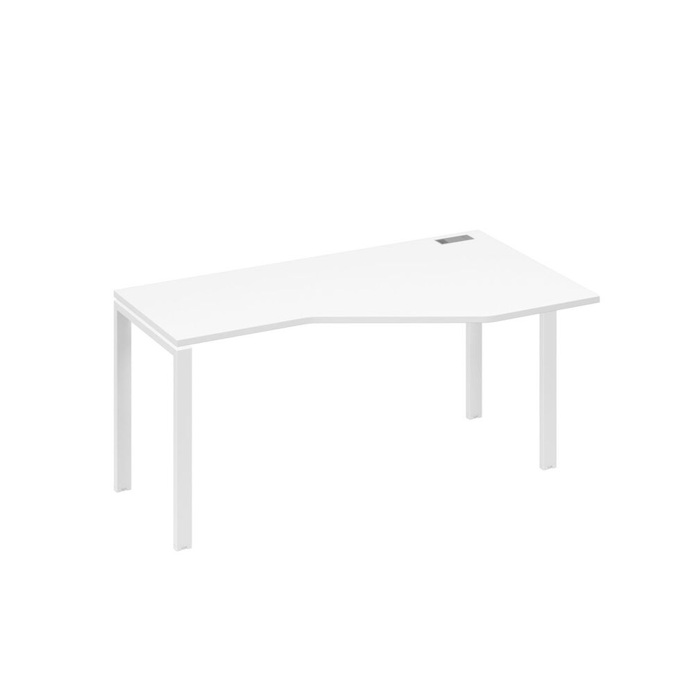 Стол эргономичный правый "Техно" на металлокаркасе UNO  