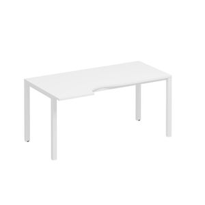 Стол эргономичный левый на металлокаркасе КФ