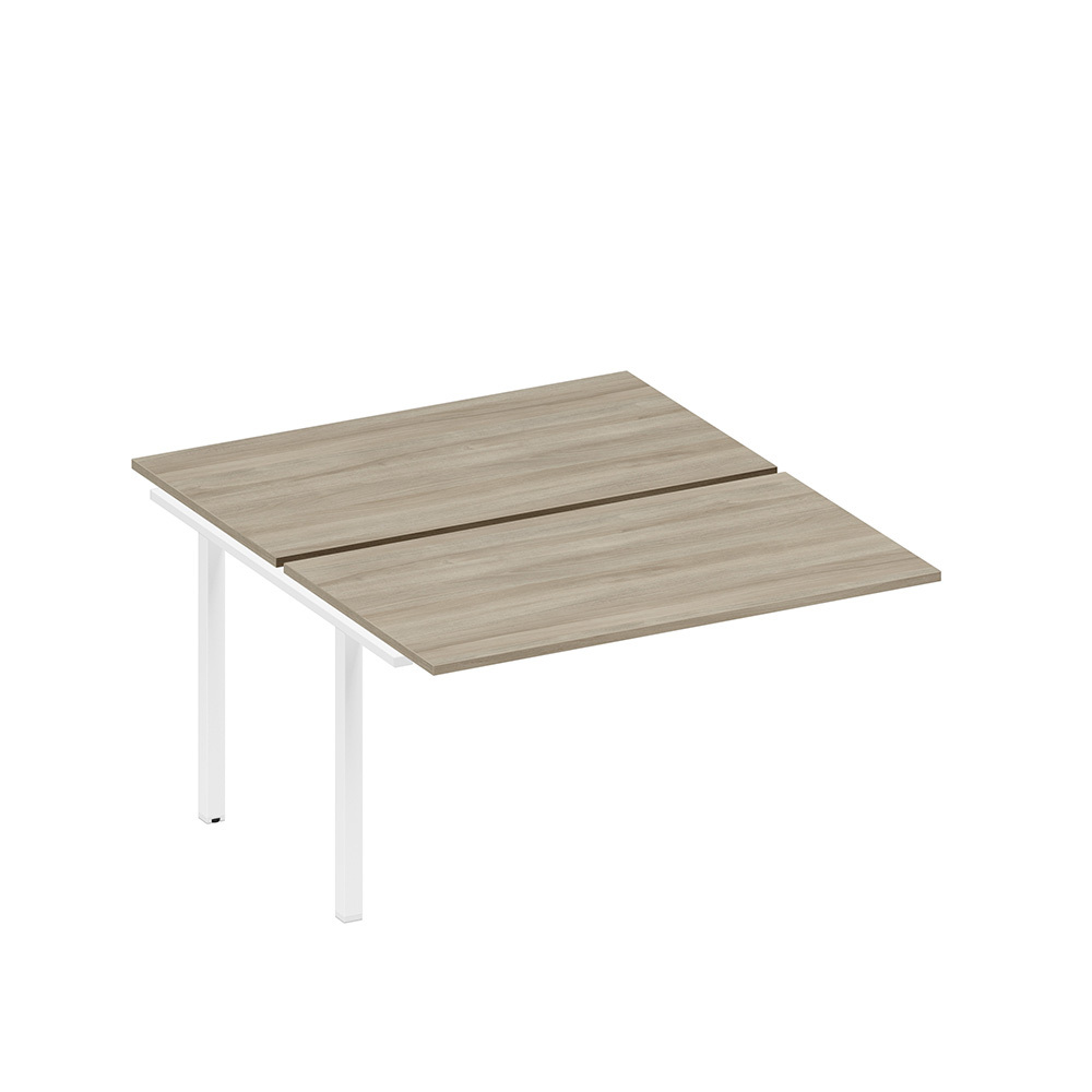 Секция стола рабочей станции на металлокаркасе