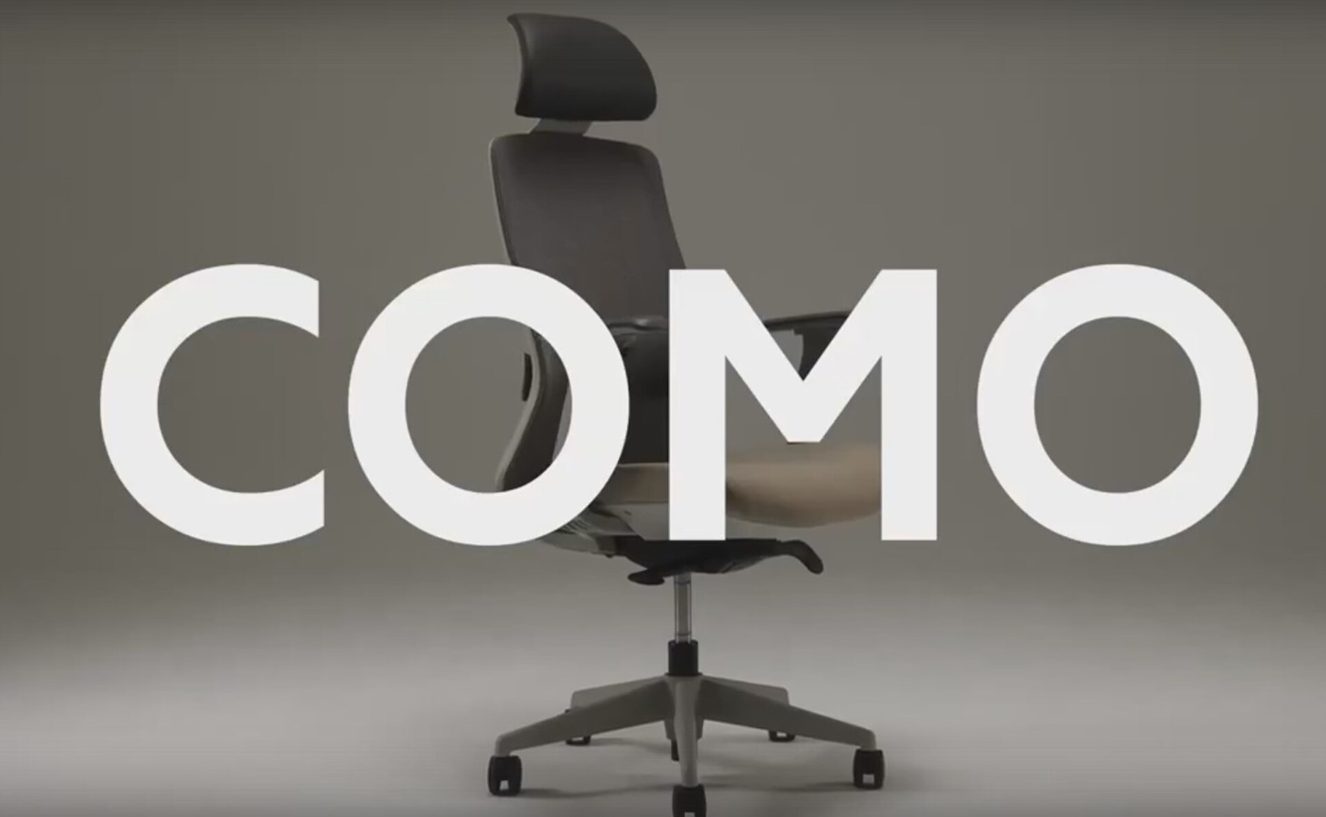 Кресло руководителя Como grey видео.